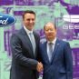 Partenariat Geely et Ford // Source : Montage Numerama Partenariat Geely et Ford // Source : Montage Numerama