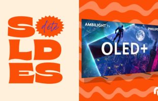 Philips 77OLED950 // Source : Montage Numerama Philips 77OLED950 // Source : Montage Numerama