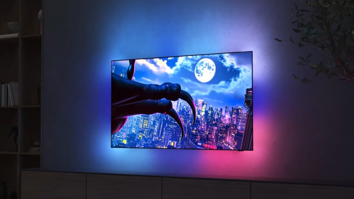 Philips 77OLED950 // Source : Montage Numerama Philips 77OLED950 // Source : Montage Numerama