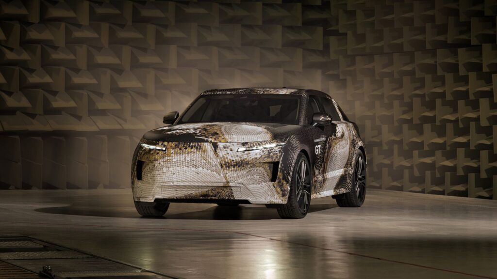 Le futur Range Rover GT électrique. // Source : Range Rover Le futur Range Rover GT électrique. // Source : Range Rover