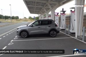 France 2 a réalisé un reportage douteux sur la voiture électrique. // Source : France 2