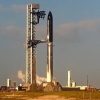 Le Starship peu avant l'annulation de son treizième vol. // Source : Capture Youtube/NasaSpaceFlight