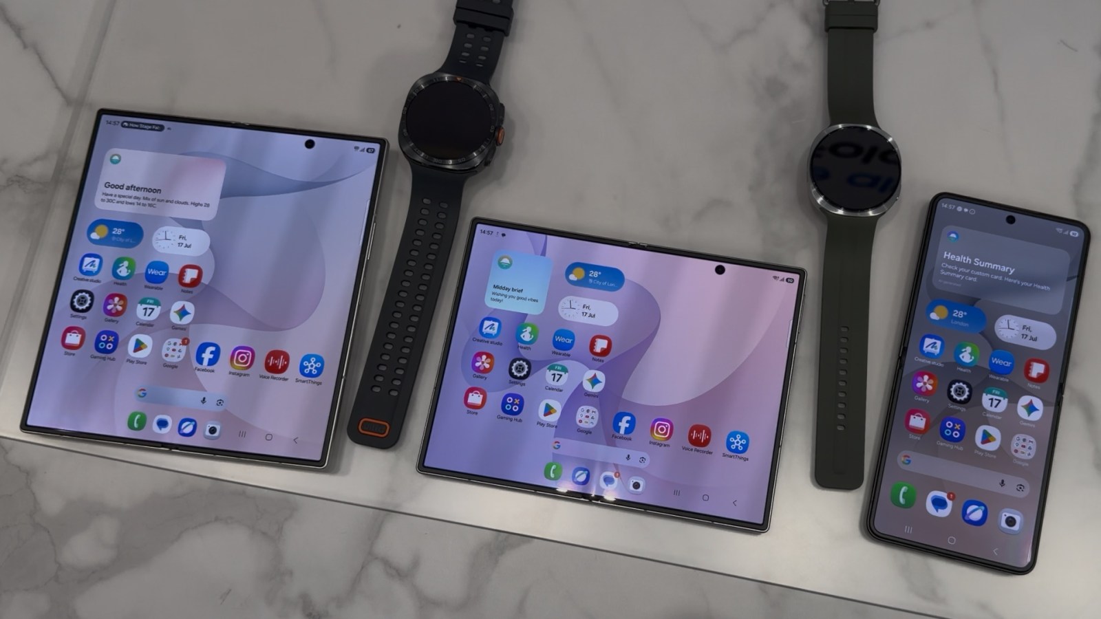 Z Fold 8, Z Flip 8 et Watch 9 : toutes les annonces Samsung Galaxy en direct