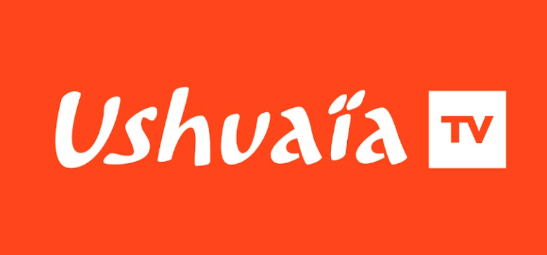 Le logo d'Ushuai TV. Le logo d'Ushuai TV.