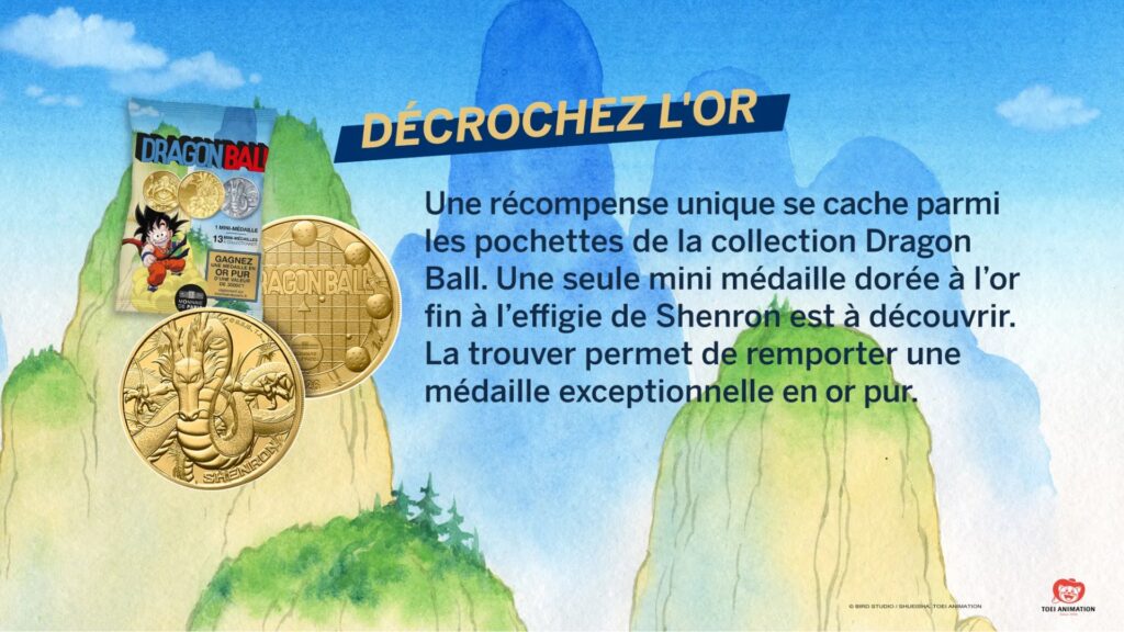 Un Shenron en Or se cache dans la collection Un Shenron en Or se cache dans la collection