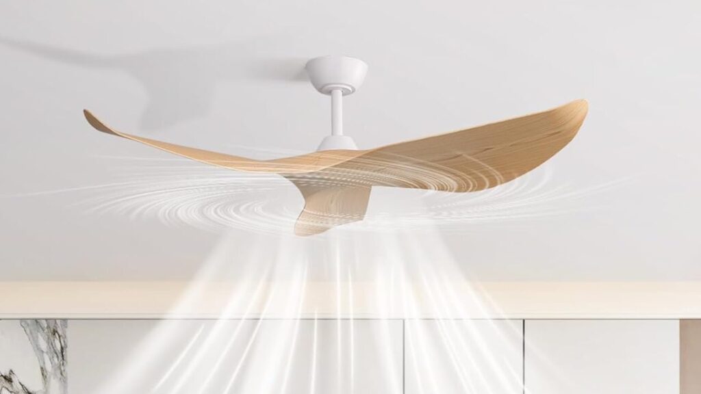 Le ventilateur de plafond Sofucor // Source : Sofucor Le ventilateur de plafond Sofucor // Source : Sofucor