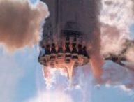 Décollage du Starship en mai 2026. // Source : Via X @SpaceX Décollage du Starship en mai 2026. // Source : Via X @SpaceX