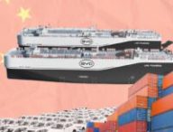 Transport par cargo de véhicules  // Source : Montage Numerama