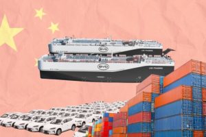 Transport par cargo de véhicules // Source : Montage Numerama Transport par cargo de véhicules // Source : Montage Numerama