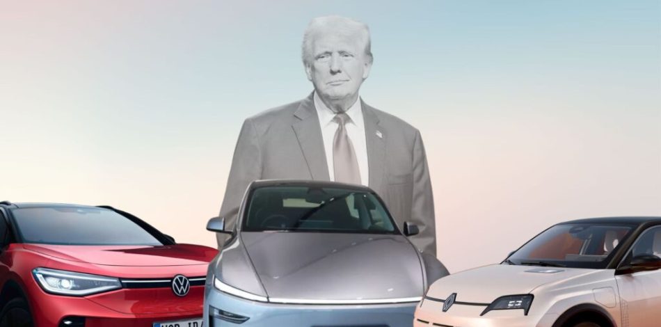 Trump et ve europeens // Source : Montage Numerama Trump et ve europeens // Source : Montage Numerama