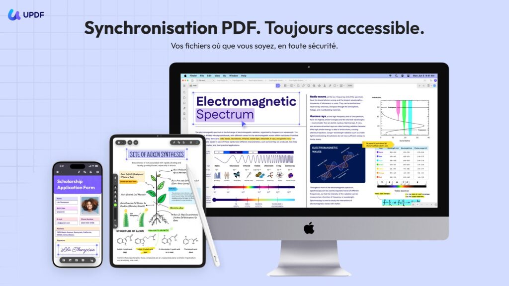 Synchronisation permanente sur jusqu'à 4 appareils avec une seule licence (2 ordinateurs, 2 mobiles) Synchronisation permanente sur jusqu'à 4 appareils avec une seule licence (2 ordinateurs, 2 mobiles)