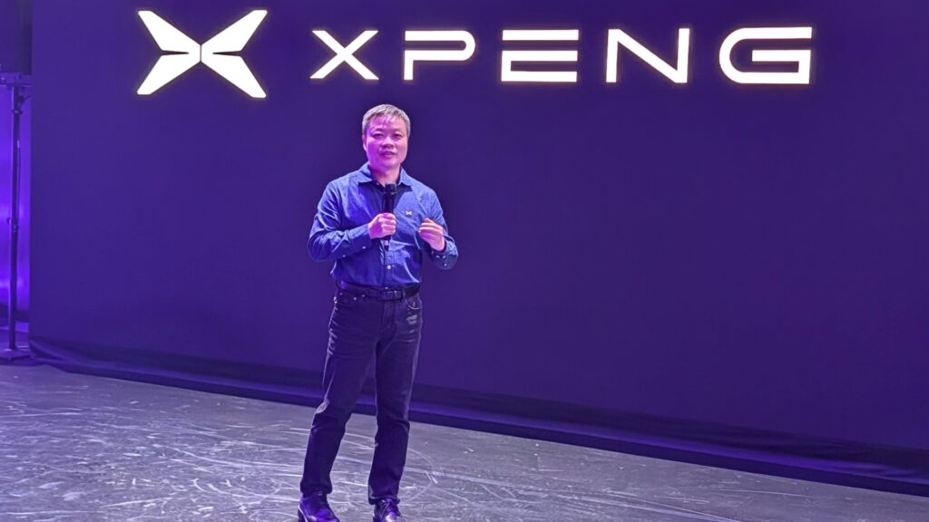 He Xiaopeng, fondateur de Xpeng // Source : Raphaelle Baut pour Numerama