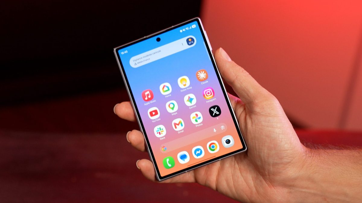 Samsung Galaxy Z Fold 8. // Source : Numerama Samsung Galaxy Z Fold 8. // Source : Numerama