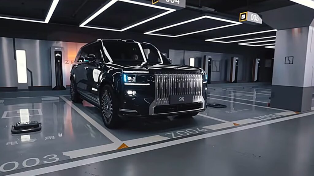Zeekr 9X en conduite autonome // Source : Zeekr