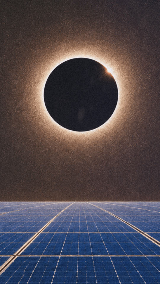 L’éclipse peut-elle provoquer une panne de courant en Europe ? // Source : Numerama / NASA L’éclipse peut-elle provoquer une panne de courant en Europe ? // Source : Numerama / NASA
