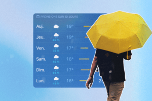 Que signifie vraiment le pourcentage de pluie affiché par les applications météo ? // Source : Numerama