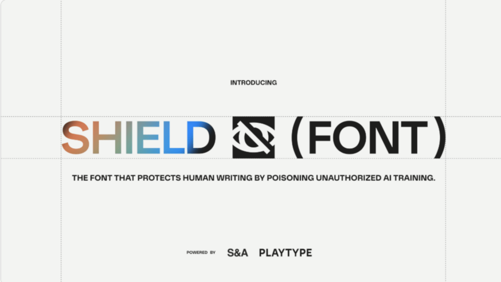Shield Font // Source : Shield Font