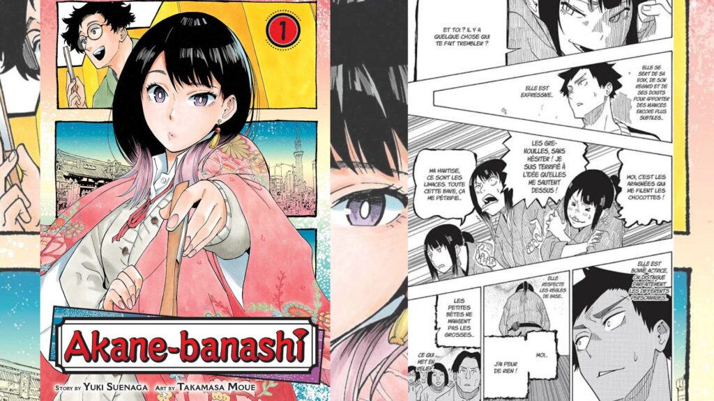 Akane Banashi // Source : Ki-oon Akane Banashi // Source : Ki-oon