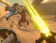 The Legend of Zelda: Breath of the Wild en VR // Source : YouTube Crementif