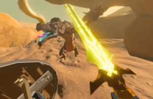 The Legend of Zelda: Breath of the Wild en VR // Source : YouTube Crementif