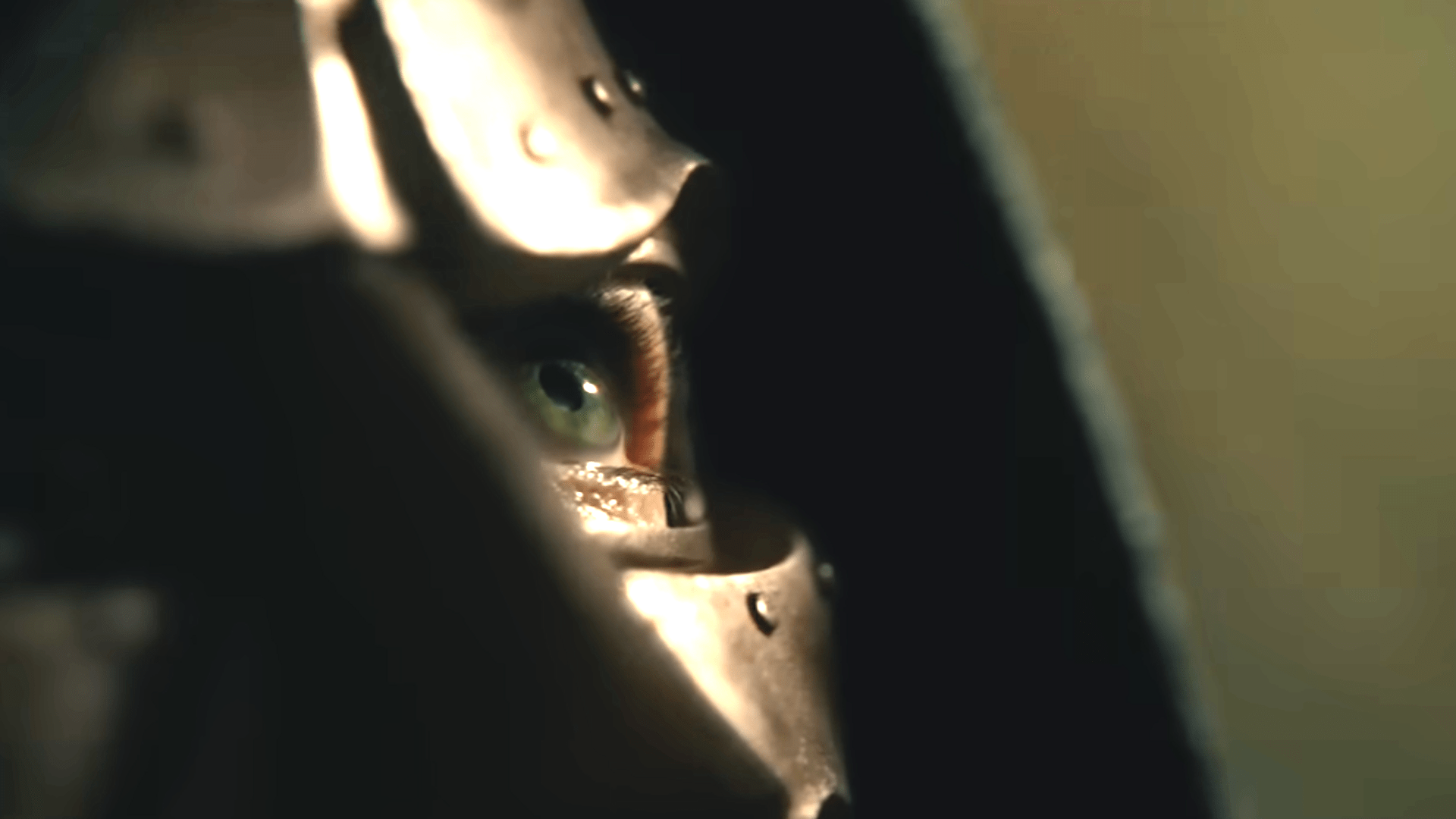 Yeux bleu-vert