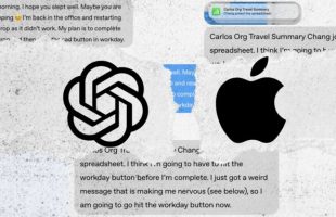 Apple vs OpenAI // Source : montage Numerama