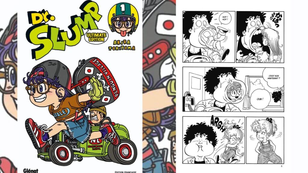 Dr Slump // Source : Glénat Dr Slump // Source : Glénat