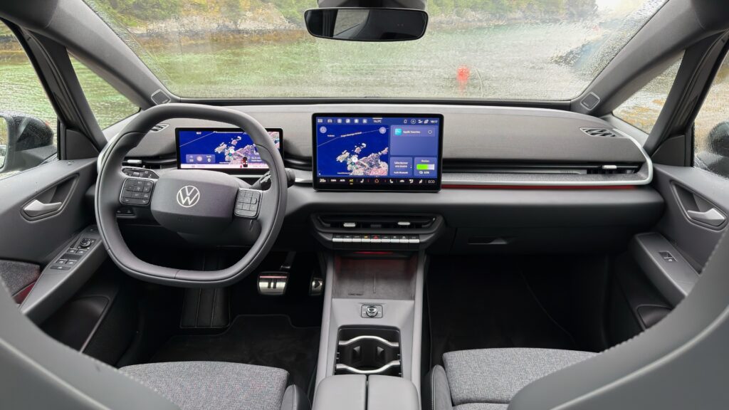 La Volkswagen ID.3 Neo à l'essai. // Source : Robin San Vicente pour Numerama