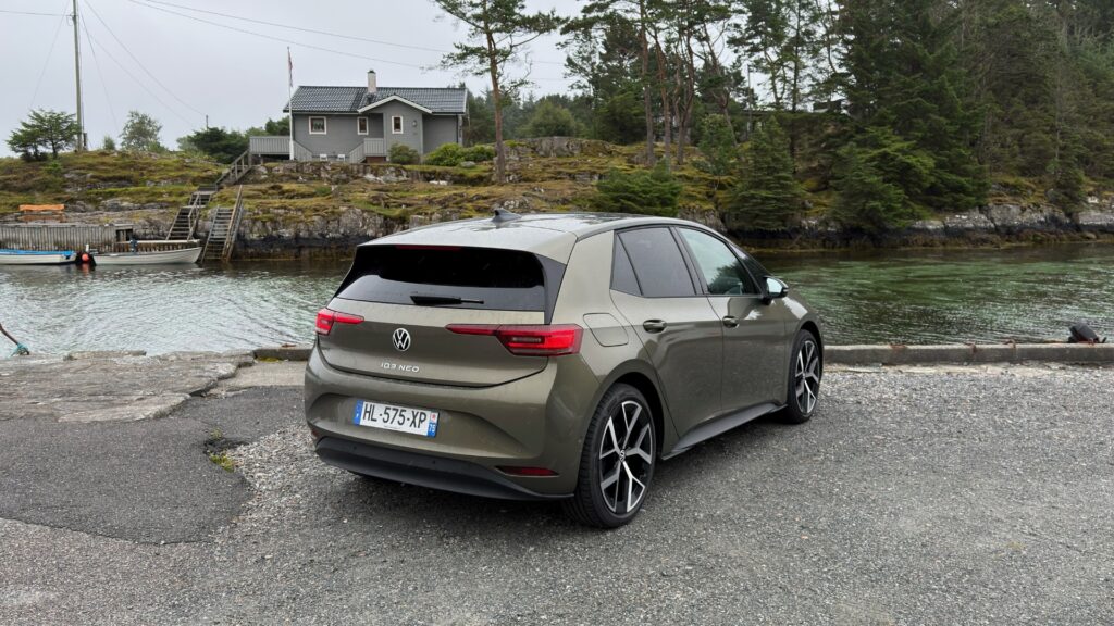 La Volkswagen ID.3 Neo à l'essai. // Source : Robin San Vicente pour Numerama