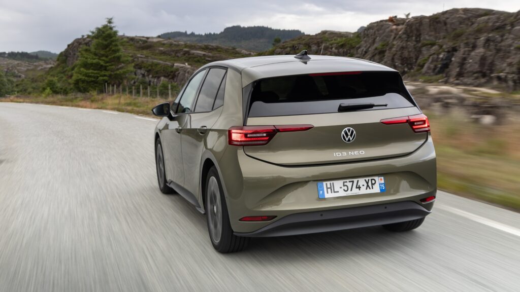 La Volkswagen ID.3 Neo à l'essai. // Source : Volkswagen