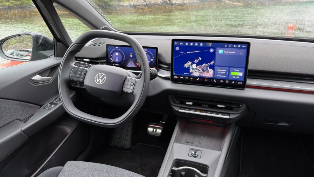 La Volkswagen ID.3 Neo à l'essai. // Source : Robin San Vicente pour Numerama