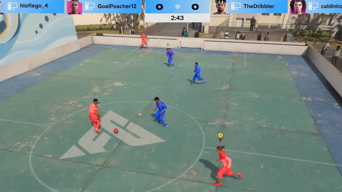 Le 3v3 dans FC 27 The Grounds. // Source : EA Sports