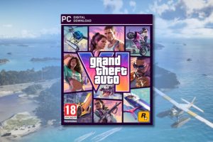 Visuel non officiel de GTA 6 sur PC // Source : Montage Numerama