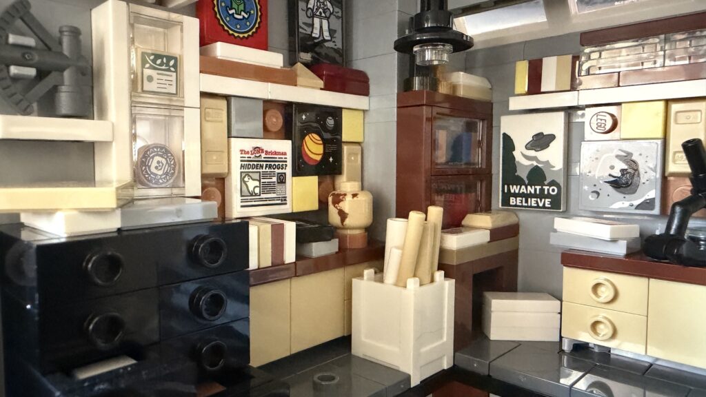 Lego X-Files // Source : Maxime Claudel pour Numerama Lego X-Files // Source : Maxime Claudel pour Numerama