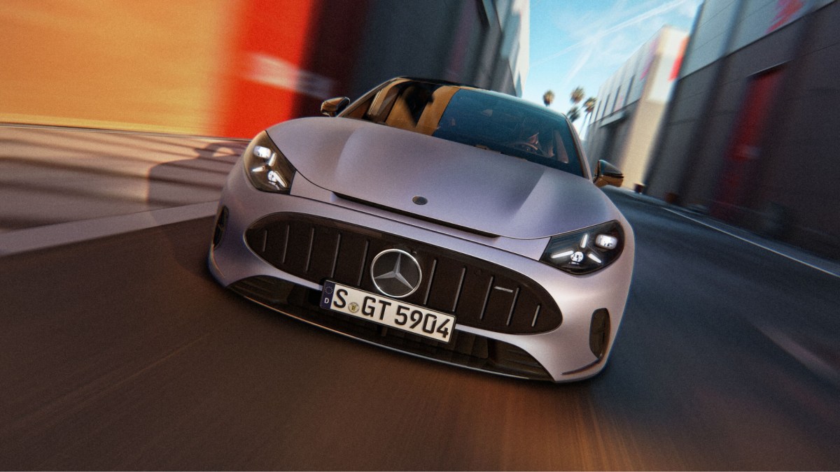 La Mercedes-AMG GT 53 Coupé 4 Portes électrique // Source : Mercedes La Mercedes-AMG GT 53 Coupé 4 Portes électrique // Source : Mercedes