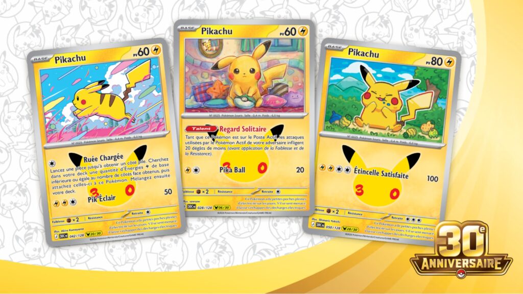 L'extension va compter 30 versions de Pikachu L'extension va compter 30 versions de Pikachu