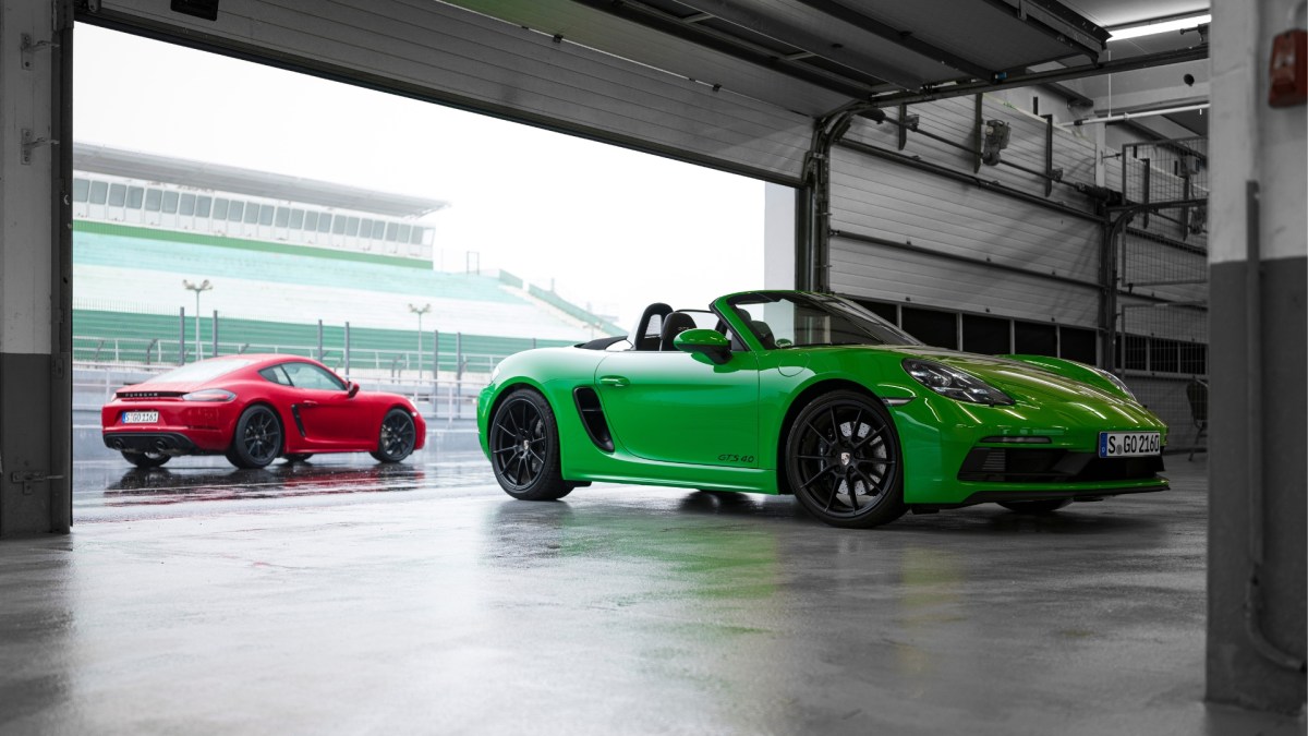 Porsche 718 Boxster et 718 Cayman. // Source : Porsche