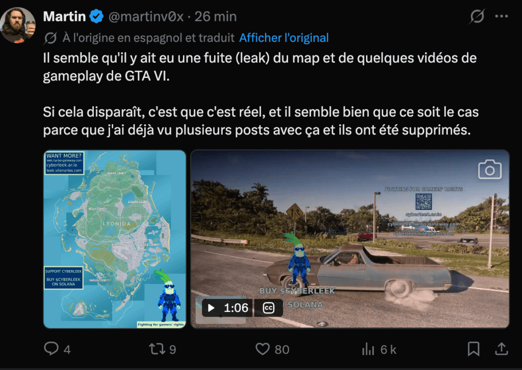La carte supposée de GTA 6. La carte supposée de GTA 6.