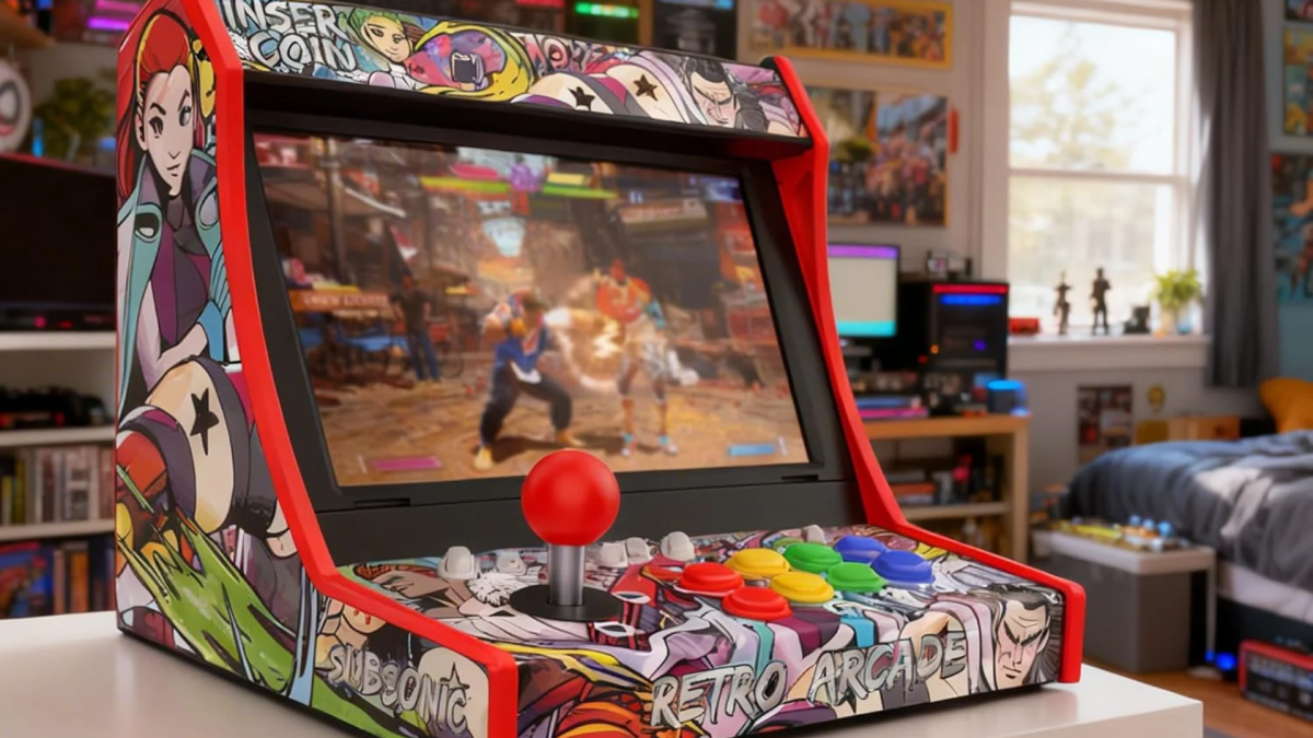 Subsonic - Mini Borne d’Arcade pour Switch 2 (2) // Source : Subsonic Subsonic - Mini Borne d’Arcade pour Switch 2 (2) // Source : Subsonic