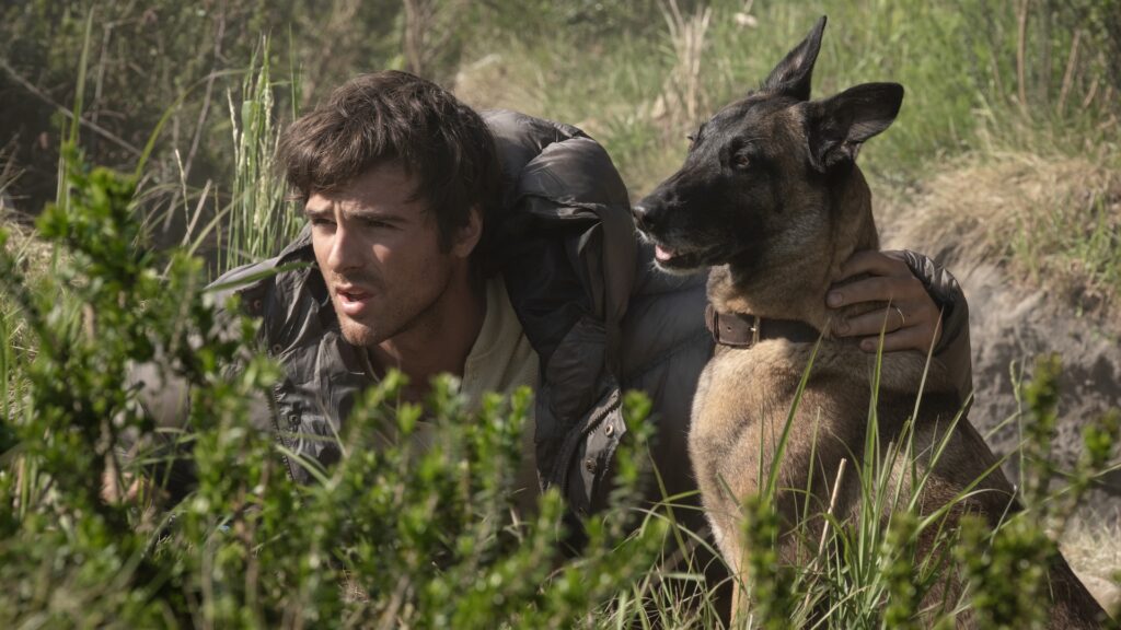 Jacob Elordi as Hig and Jasper in 20th Century Studios' THE DOG STARS. Photo by Fabio Lovino. © 2026 20th Century Studios. All Rights Reserved. Jacob Elordi as Hig and Jasper in 20th Century Studios' THE DOG STARS. Photo by Fabio Lovino. © 2026 20th Century Studios. All Rights Reserved.