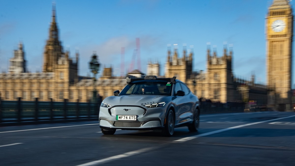 Robotaxi Wayve (Uber) à Londres // Source : Wayve Robotaxi Wayve (Uber) à Londres // Source : Wayve