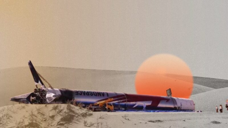 Zhuque-3 : la fusée chinoise a finalement basculé dans le désert